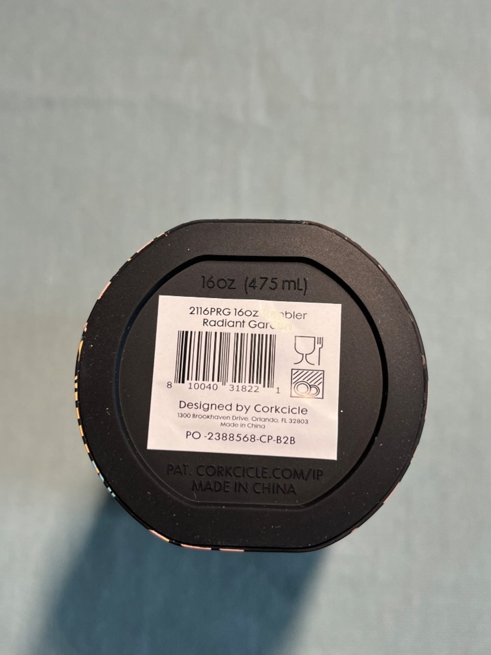 Corkcicle Radient Garden Tumbler 16 oz. - Picture 3 of 3